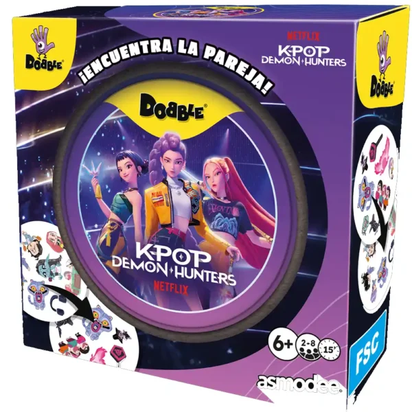 kpop DOBBLE K-POP DEMON HUNTERS